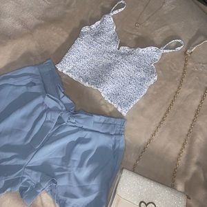 FASHION NOVA | Baby Blue Shorts